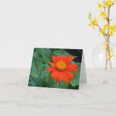 写真Notecard カード (黄色い花)