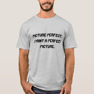 写真Perfect.Iのペンキ完全な映像 Tシャツ