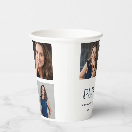 写真PhD卒業 紙コップ (右)