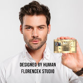 写真QRコードを使用して料理ブランドを向上 名刺