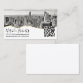 写真QRコードカスタムフォトミニマル 名刺 (正面/裏面)