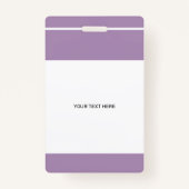 写真QR CODEロ企業のゴ名の従業員ID バッジ (裏面)