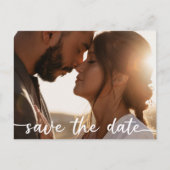 写真Save the Dateはがき – Terracotta ポストカード (正面)