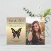 写真Save The Date金ゴールドキンセアニェラ蝶 セーブザデート (スタンド正面)