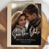 写真Save the Date エレガント Classy Writhic セーブザデート