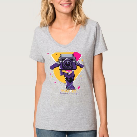 写真Tシャツデザイン Tシャツ (正面)