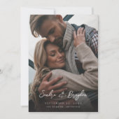 写真Vシッモダンク8日付を保存 招待状 (正面)