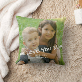 写真We Love You Mom クッション