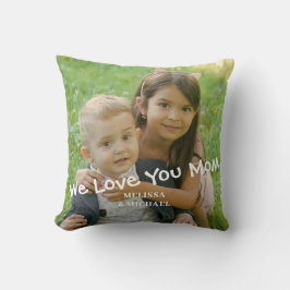 写真We Love You Mom クッション