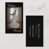 写結婚真ポートレート名刺 名刺 (正面/裏面)