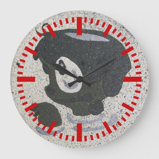 冠橋 ラージ壁時計 (正面)