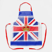 冠（状）飾りエプロン エプロン (正面)