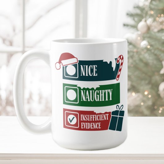冤罪クリスマス コーヒーマグカップ