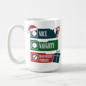 冤罪クリスマス コーヒーマグカップ (左)