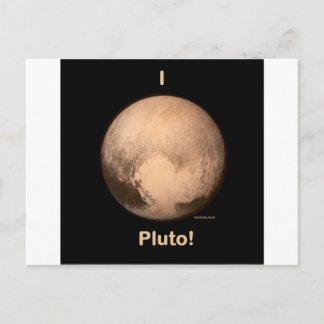 冥王星が大好き！ ポストカード
