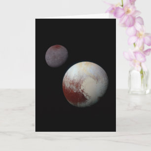 冥王星とチャロン9thまたはドワーフ惑星シス太陽のテム カード
