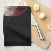 冥王星とチャロン9thまたはドワーフ惑星シス太陽のテム キッチンタオル (四つ折り)