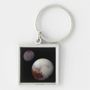 冥王星とチャロン9thまたはドワーフ惑星シス太陽のテム キーホルダー