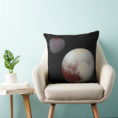 冥王星とチャロン9thまたはドワーフ惑星シス太陽のテム クッション (椅子)