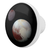 冥王星とチャロン9thまたはドワーフ惑星シス太陽のテム セラミックノブ (右)