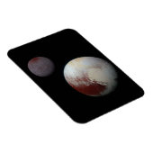 冥王星とチャロン9thまたはドワーフ惑星シス太陽のテム マグネット (右側)