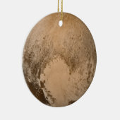 冥王星のハート セラミックオーナメント (右)