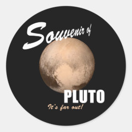 冥王星の土産 ラウンドシール