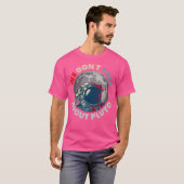 冥王星の宇宙惑星アストロおもしろいについては話さない Tシャツ (正面フル)
