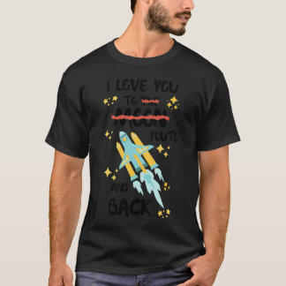 冥王星の果てにあなた方を愛す Tシャツ