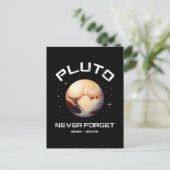 冥王星を決して忘れない ポストカード (スタンド正面)