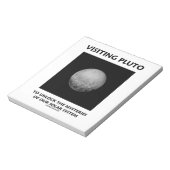冥王星を訪れてシステムの謎を解太陽のく ノートパッド (回転)