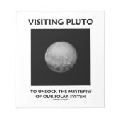 冥王星を訪れてシステムの謎を解太陽のく ノートパッド (正面)