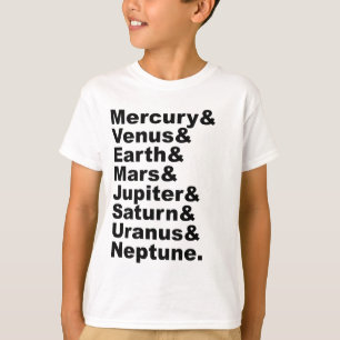 冥王星を8つの惑星パーティーに招待状しないでください Tシャツ