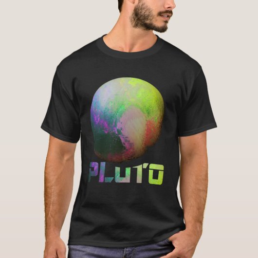 冥王星クール準星カイパーベルト天文学 Tシャツ (正面)