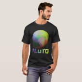 冥王星クール準星カイパーベルト天文学 Tシャツ (正面フル)
