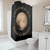 冥王星グラフィック シャワーカーテン (インサイチュ)