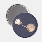冥王星セルフィー マグネット (正面/裏面)