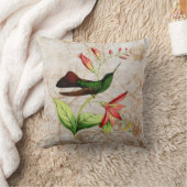 冥王星ハミングバードヴィンテージグランジ枕 クッション (ブランケット)