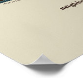 冥王星プリント ポスター (角)