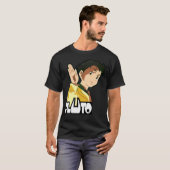 冥王星マンガ Tシャツ (正面フル)