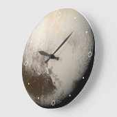冥王星太陽の系グエレガントリーゲ蠍座 ラージ壁時計 (傾斜)