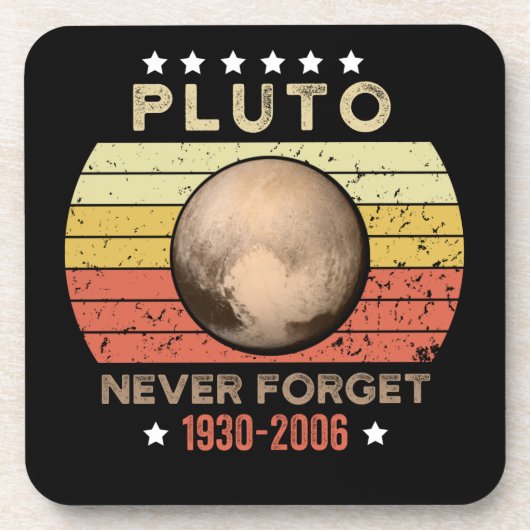 冥王星忘れネバー1930年～2006年 コースター (正面)