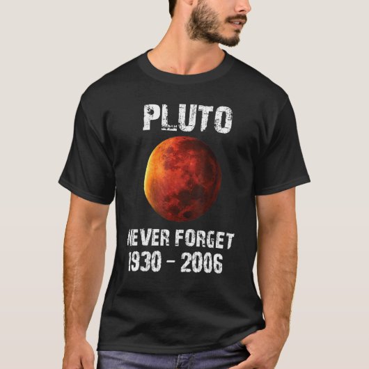冥王星忘れ1930 2006ヴィンテージ Tシャツ (正面)
