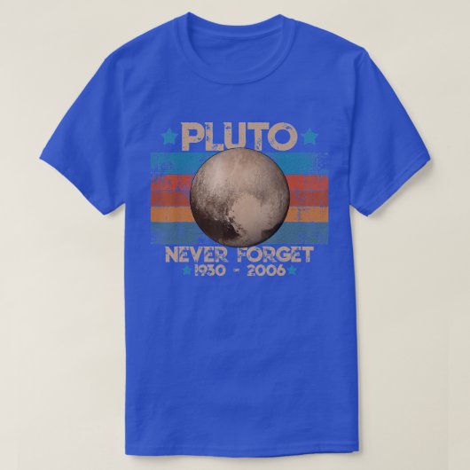 冥王星忘れ1930 20062 Tシャツ (デザイン正面)