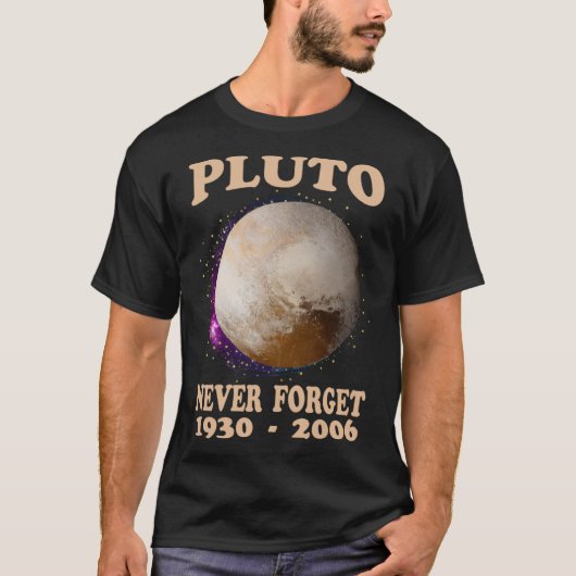 冥王星忘れ1930 2006 Tシャツ (正面)