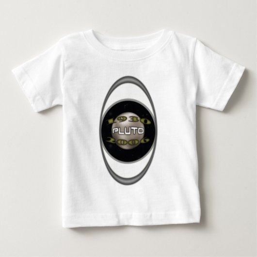冥王星記念祭1930年~2006年 ベビーTシャツ (正面)
