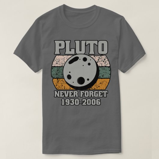 冥王星1930忘れ-2006 Tシャツ (デザイン正面)