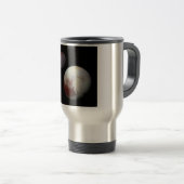 冥王星 & カロン 9番目の準惑星 太陽系 トラベルマグ (正面右)