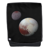 冥王星 & カロン 9番目の準惑星 太陽系 バックパック (正面)