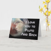 『冥王星』 カード (黄色い花)